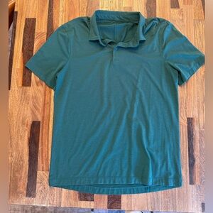 lululemon athletica - Evolution Short-Sleeve Polo Shirt - medium - green/blue